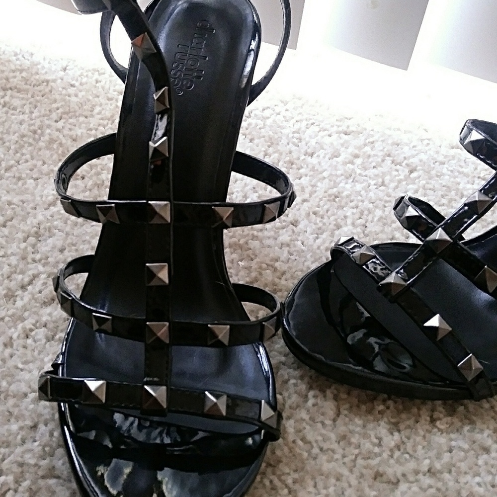 Charlotte Russe Black Heels - Picture 5 of 6